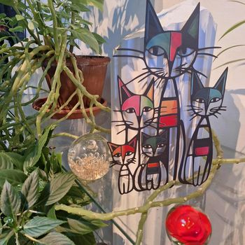 Déco fer Chats