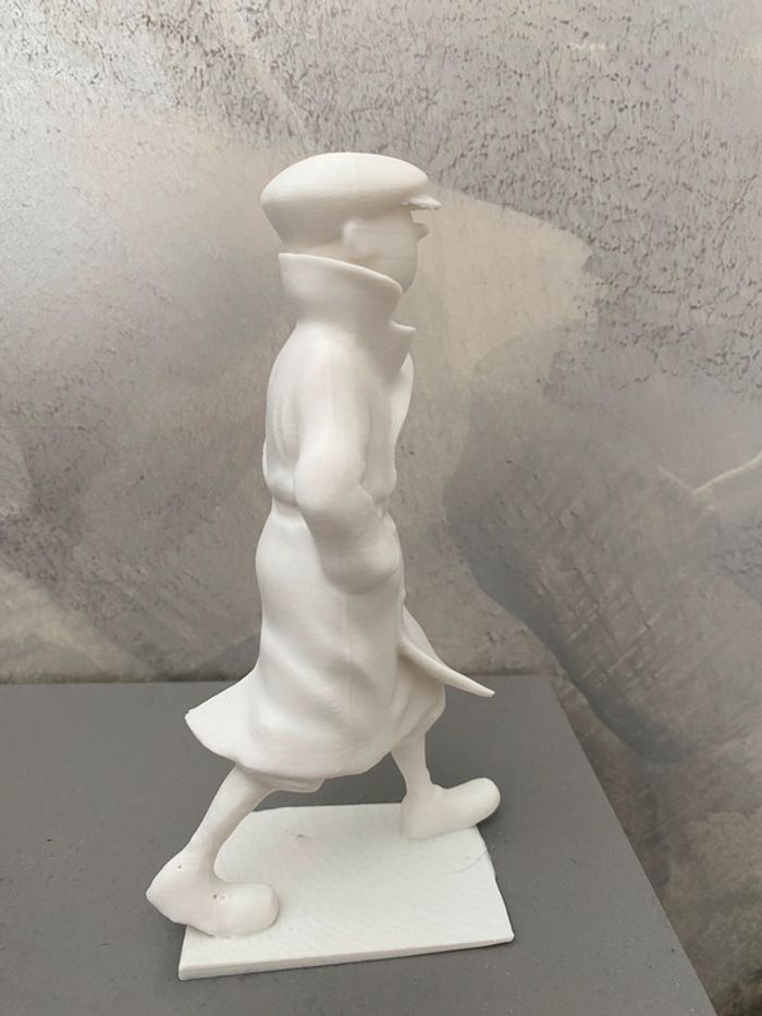 Personnage tintin impression 3 D - photo numéro 2