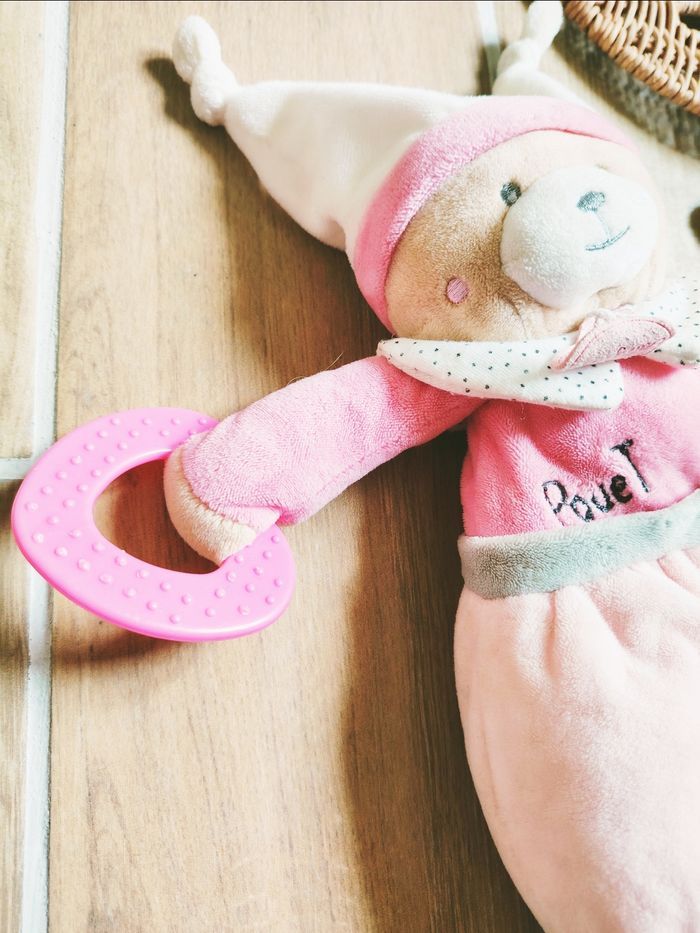 🐻Baby Nat - Ours Peluche doudou multi activités sensorielles - Brioche P'tit chat - photo numéro 2