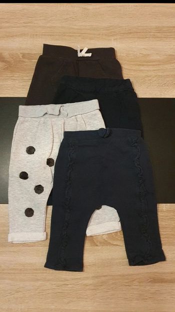 Lot de 4 pantalons 12 mois