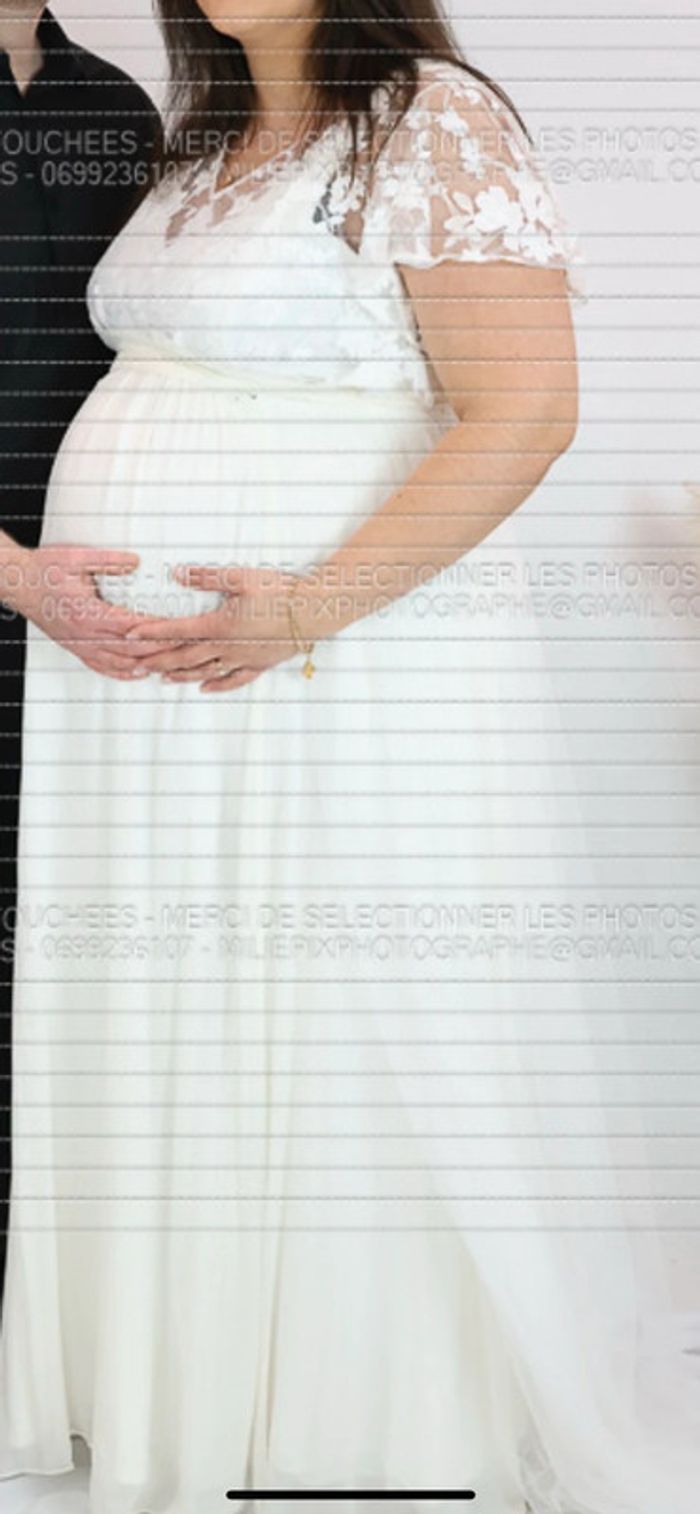 Robe de Mariée grossesse et allaitement Seraphine T46 - photo numéro 17