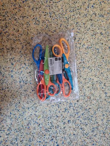 Paires de ciseaux cranteurs