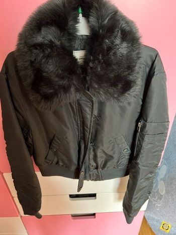 Blouson noir fille XS pimkie
