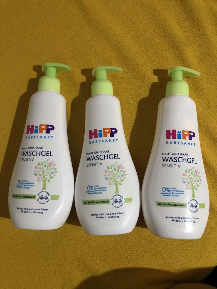 HiPP Babysanft – Gel Lavant Sensible Corps & Cheveux