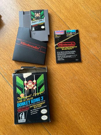 Donkey Kong 3 Nintendo NES 