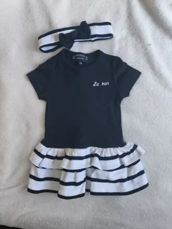 Ensemble marin 3 mois