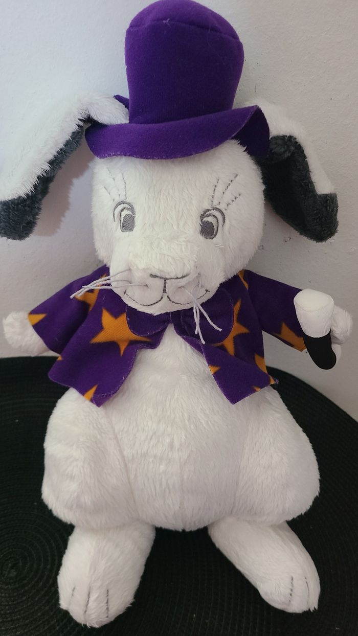 Doudou peluche Lapin Magicien cirque IKEA Kapplar Circus - photo numéro 4