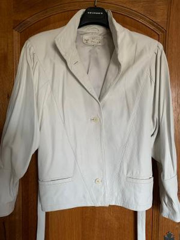Blouson cuir femme vintage - photo numéro 6