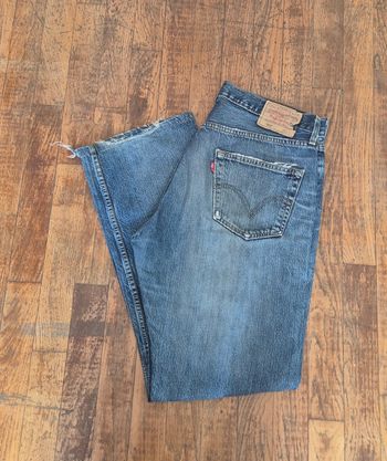 Levi’s 501 jean bleu vintage 34x34 taille 44 homme denim