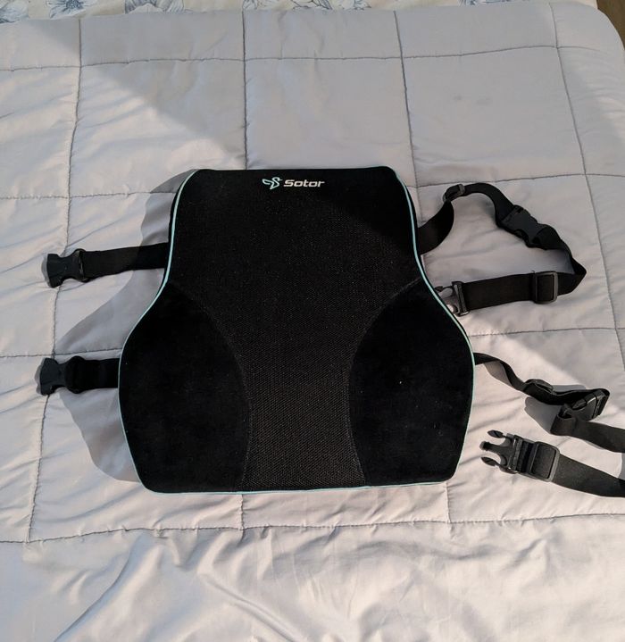 Coussin lombaire pour bureau voiture..