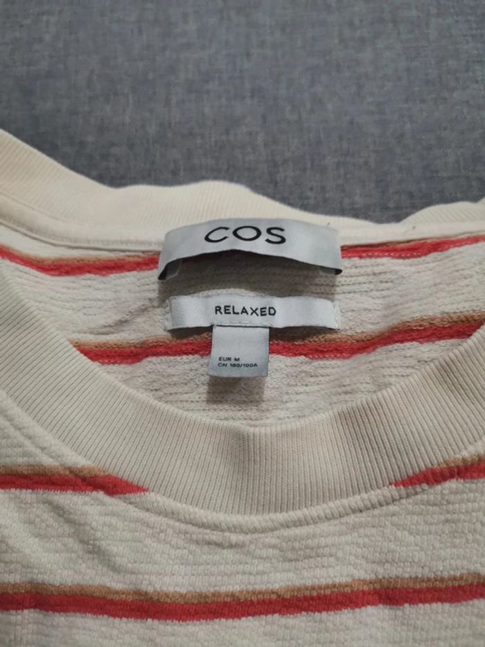 C60 t-shirt rayé Cos M - photo numéro 3