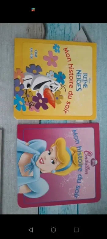 Lot 2 histoire du soir Disney