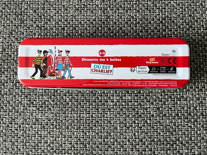 Petite boîte Où est Charlie ?