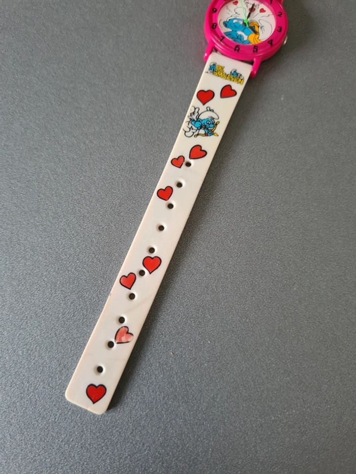 Montre motif Schtroumpf vintage - photo numéro 5