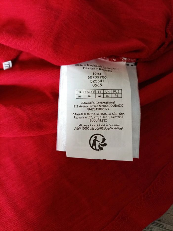 Tee shirt femme taille m - photo numéro 4