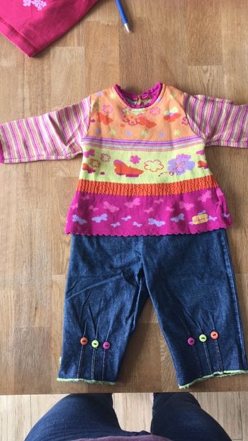 Ensemble jean pull clayeux