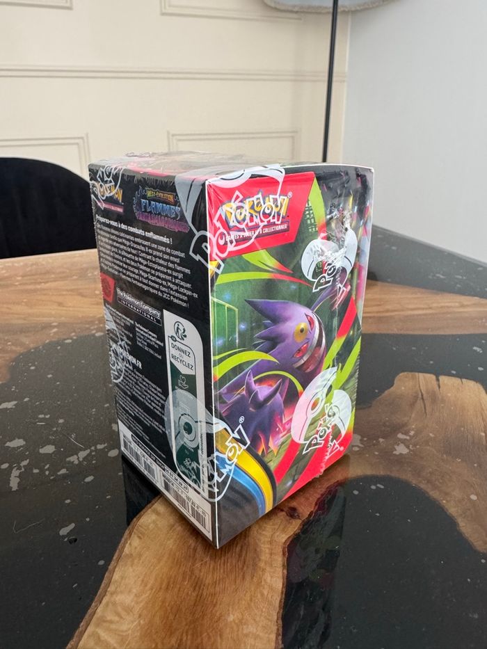 Pokémon demi display 18 booster flammes fantasmagoriques ME02 - photo numéro 5