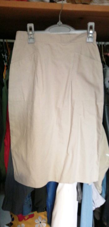 Jupe ecru