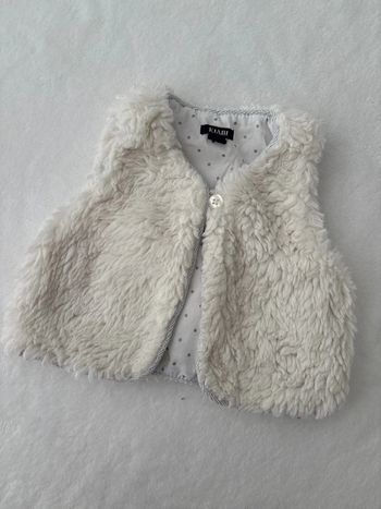 Gilet crème 3 mois