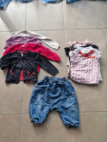 Lot vêtement 2ans fille
