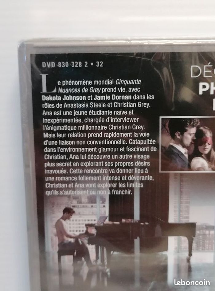 Dvd CINQUANTE NUANCES DE GREY (Neuf sous blister) - photo numéro 3