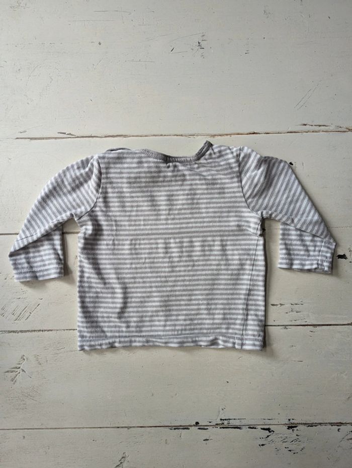 Tee-shirt ML 12 mois - photo numéro 2