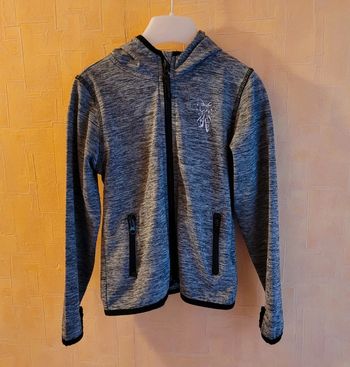 Gilet à capuche fille