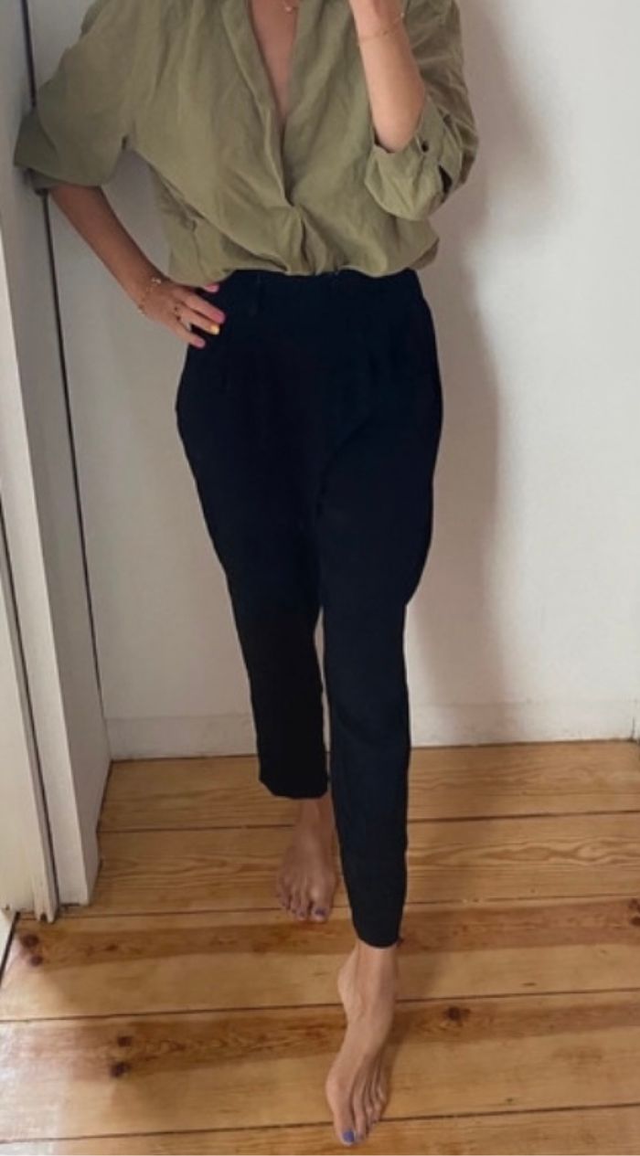 Pantalon  Guetuz  noir - photo numéro 4