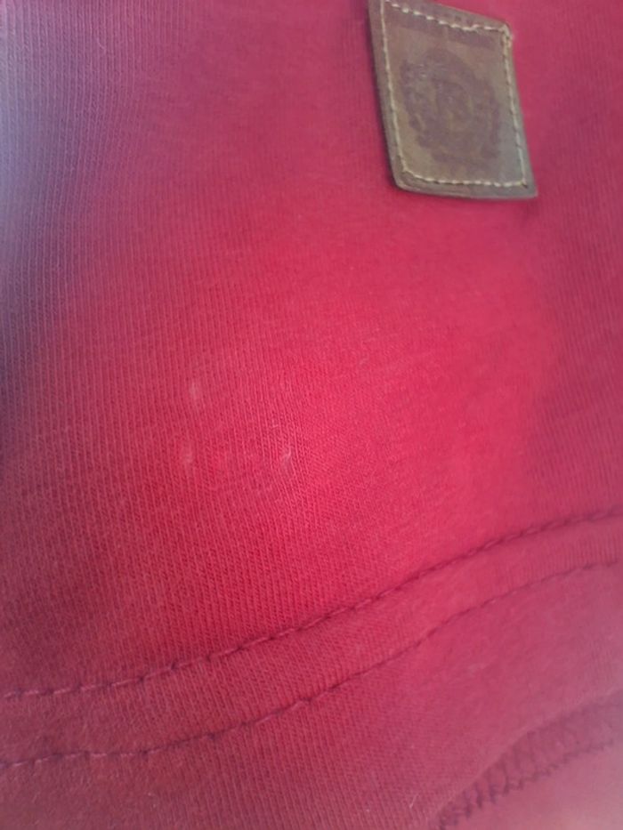 T shirt Maxway Jeans rouge et bleu - photo numéro 4