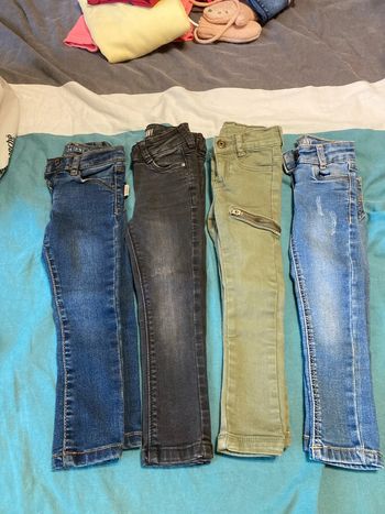 Lot de 4 jeans