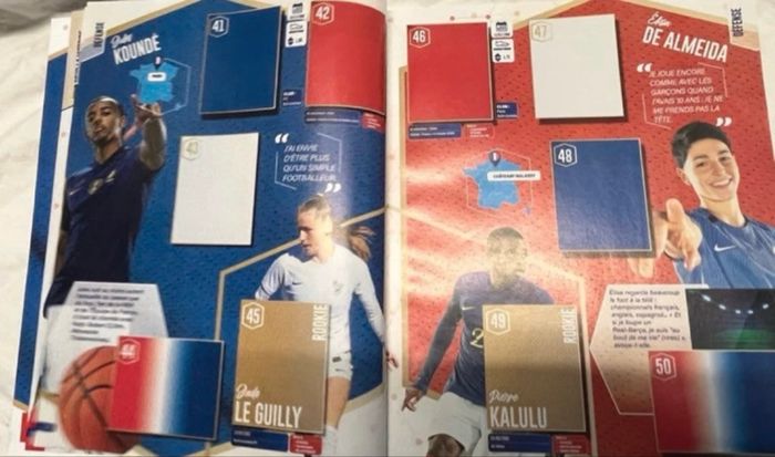 Kit Panini stickers Foot FFF Fiers D'être Bleus - photo numéro 7