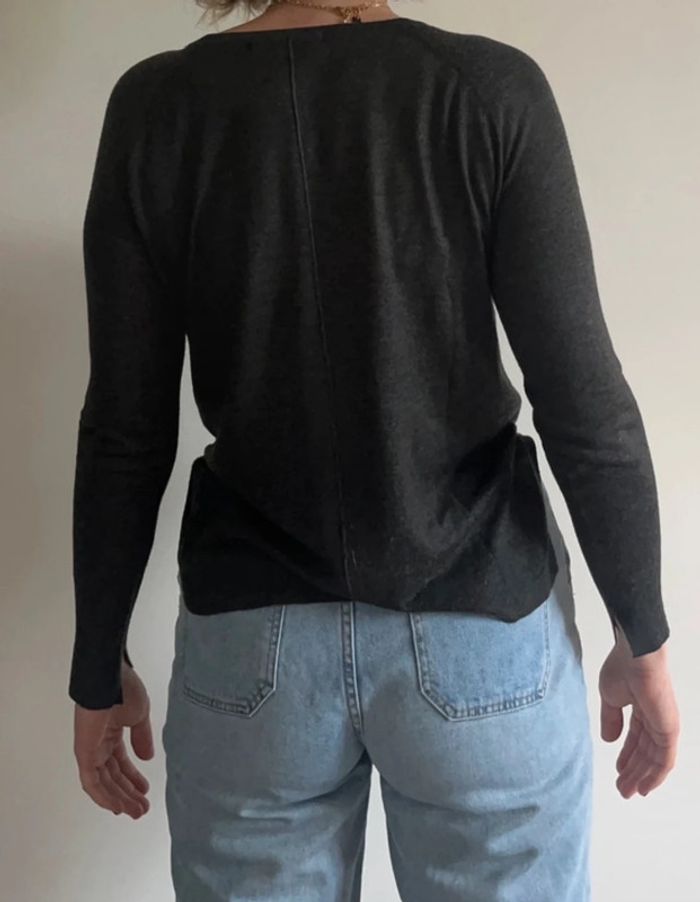 Pull gris Zara - photo numéro 2