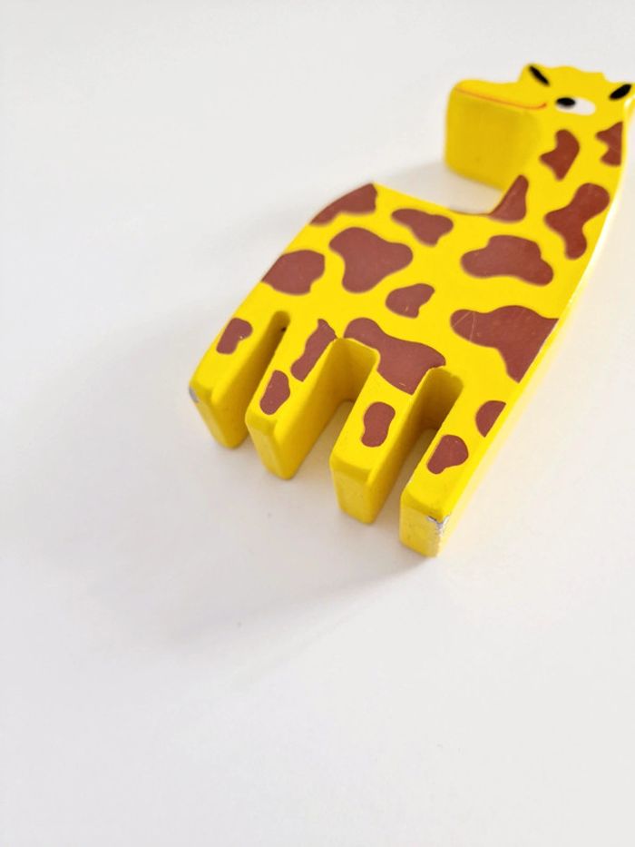 Lot 5 figurines d'animaux en bois - photo numéro 11