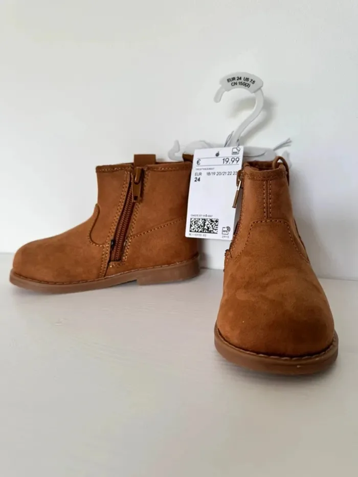 Bottines en daim || H&M || Taille 24