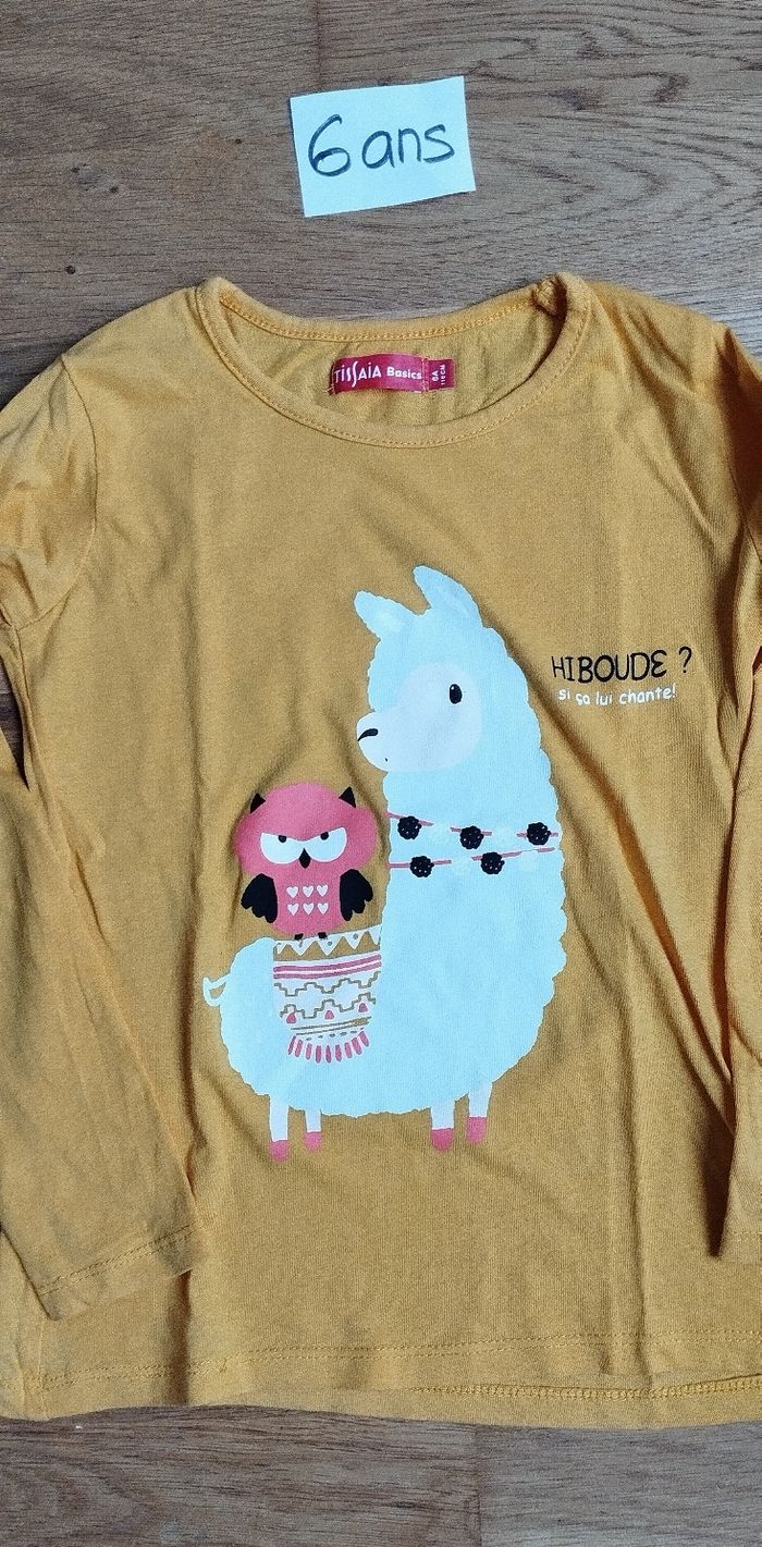 T-shirt fille 6 ans - photo numéro 3