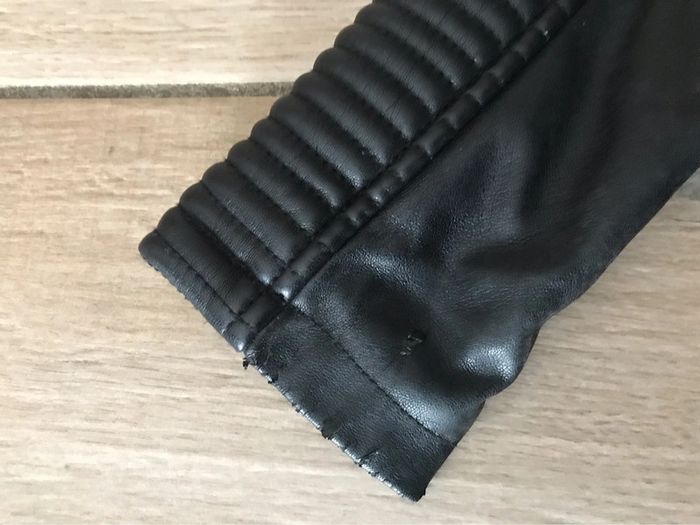 Veste similicuir noir guess S - photo numéro 9