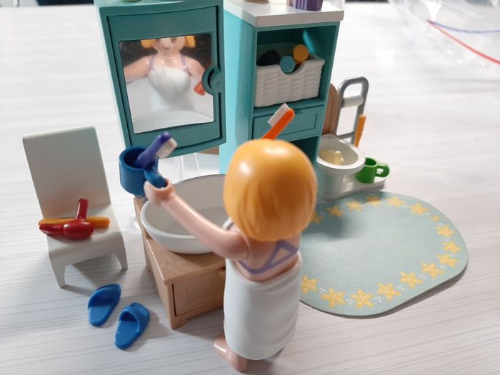 salle de bain playmobil - photo numéro 4