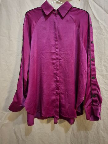 Chemise fushia femme 38