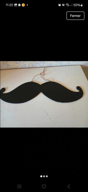 Tableau moustache 