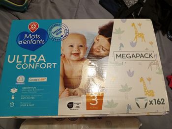 Couches mots d'enfants Taille 3