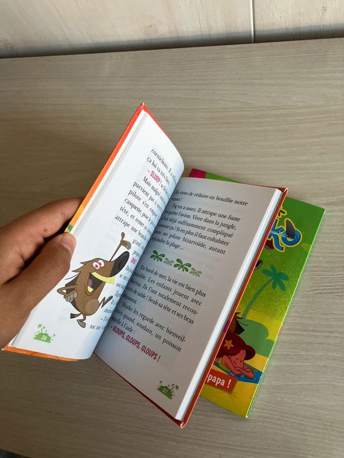 Lot 2 livres Bibliothèque Rose – Zig et Sharko - Hachette Jeunesse – 8-10 ans - photo numéro 7