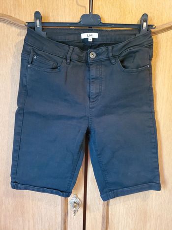 Bermuda femme T.36 Noir