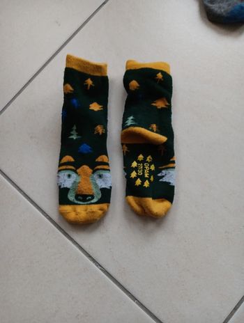 Chaussettes épaisses antidérapantes 27/30 DPAM