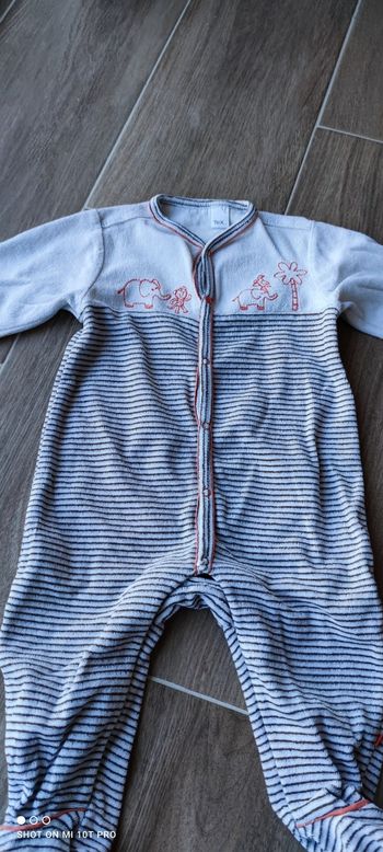 Pyjamas tex 12 mois