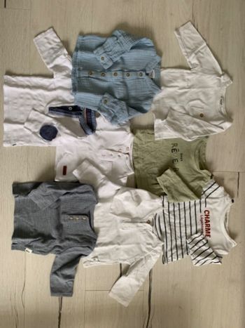 Lot tee shirt manche longue