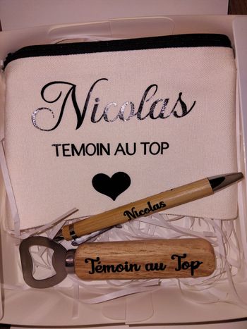 Box cadeau témoins 