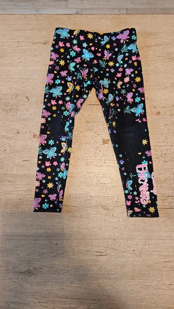 Legging bleu foncé  avec papillons, très épais, Disney, Encanto, 5/6 ans
