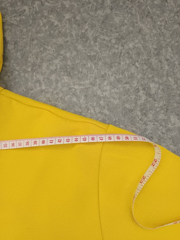 Sweat à capuche Adidas jaune citron taille L - photo numéro 5