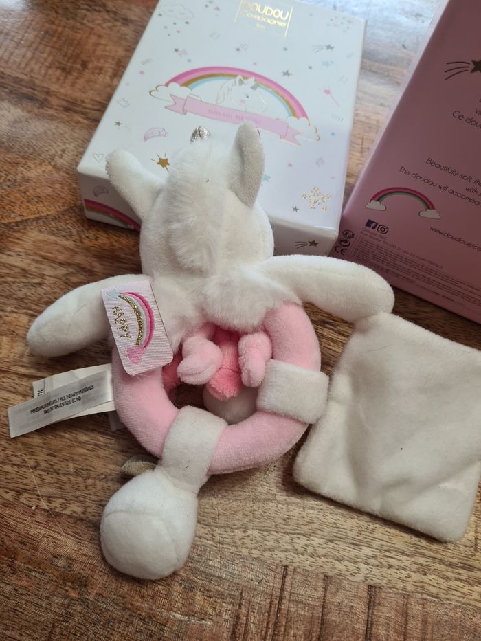 Doudou licorne naissance - photo numéro 5