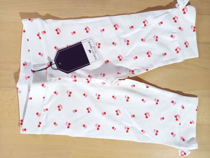 🍒 NEUF Legging 3 ans Sergent Major - Bouquet de cerises - photo numéro 3